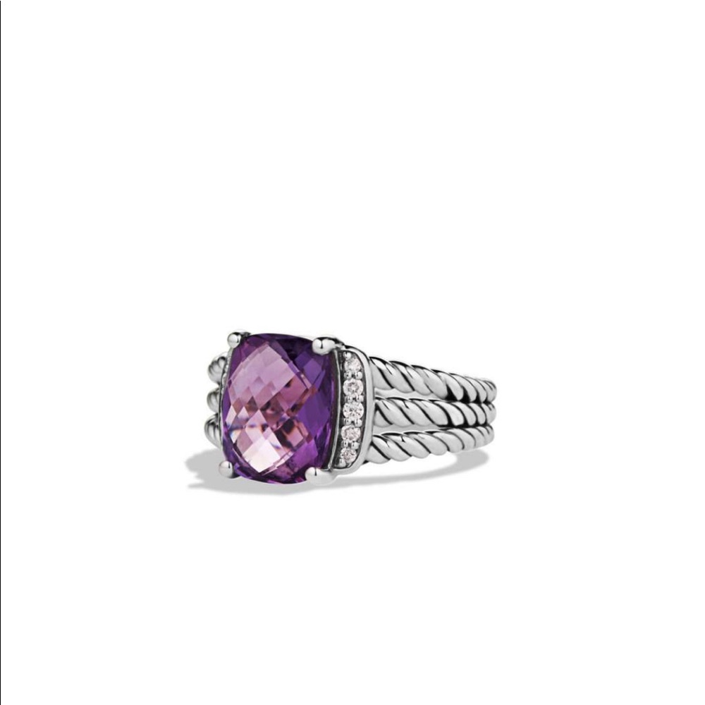 David Yurman Amethyst Wheaton Ring